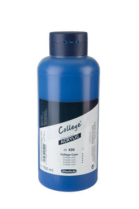 Akrilne boje Schmincke College Acrylic 750 ml – 430 College cijan