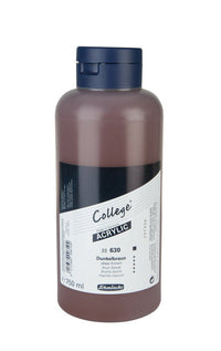 Akrilne boje Schmincke College Acrylic 750 ml – 630 Tamno smeđa