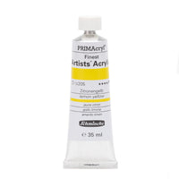 Akrilne boje Schmincke PRIMAcryl Professional 35 ml – 205 Hansa žuta limun