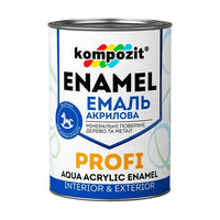 Akrilni emajl KOMPOZIT PROFI Silky Matt 10 l | razne nijanse — slika 1