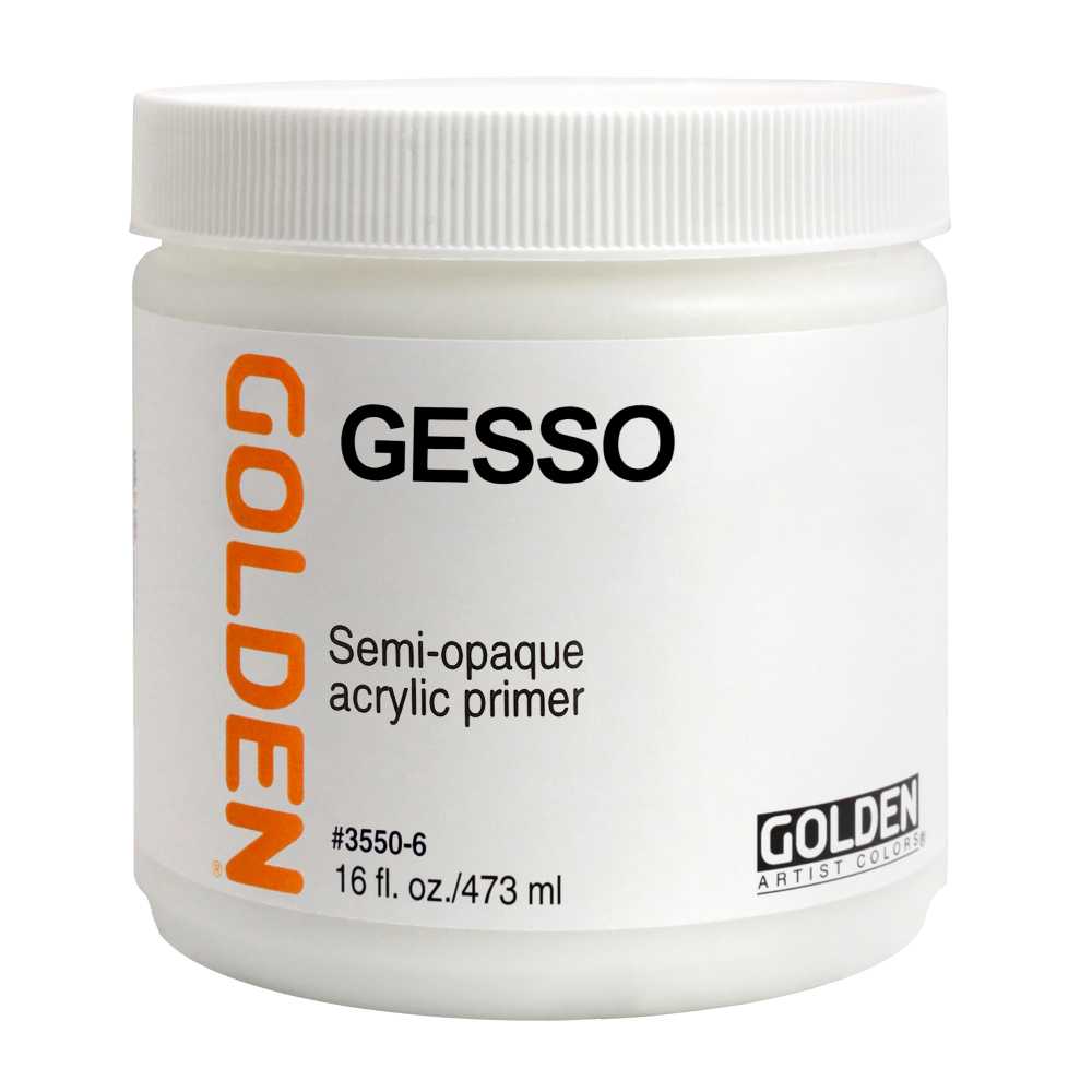 Akrilni gesso temeljni premaz GOLDEN Gesso bijeli