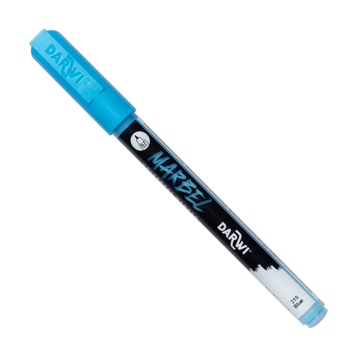 Akrilni marker DARWI Marbel 0,7 mm – Plava