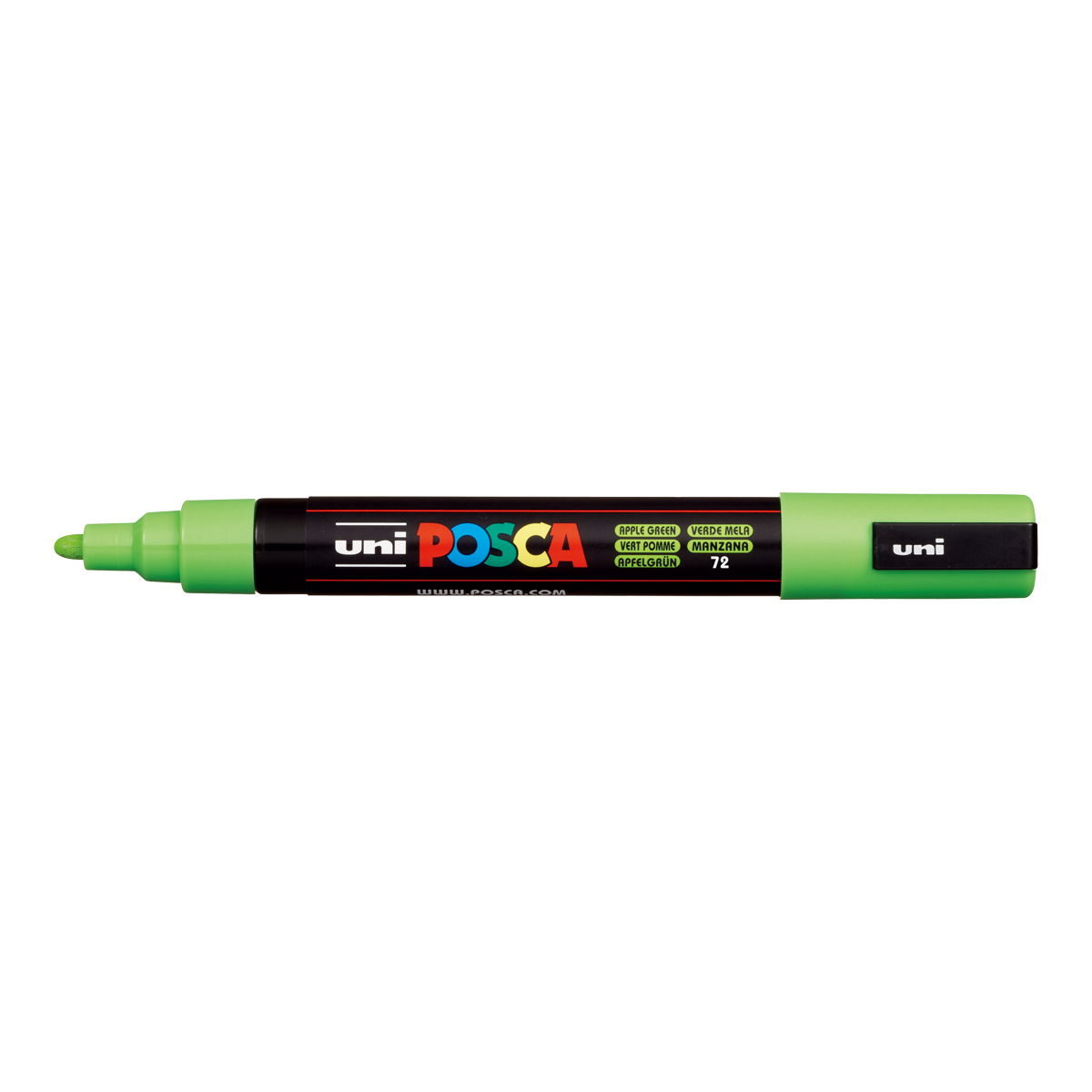 Akrilni marker Posca PC-5M, 1,8 – 2,5 mm, zelena jabuka (72)