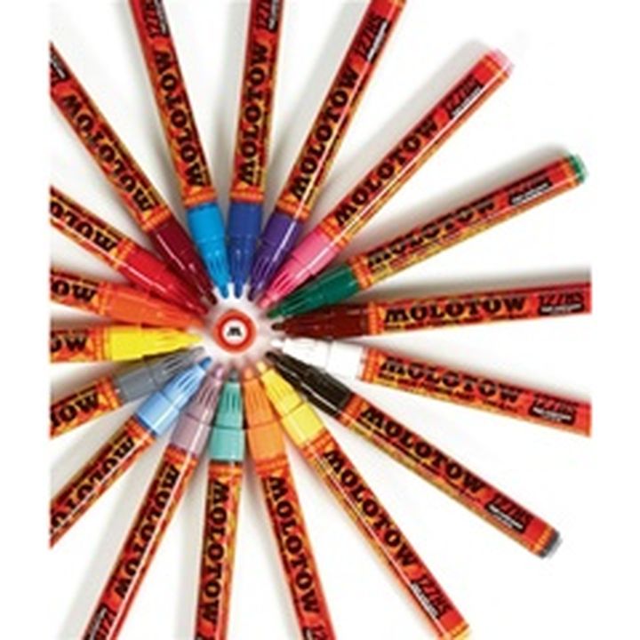 Akrilni markeri MOLOTOW - ONE4ALL 2mm | razne boje — slika 30