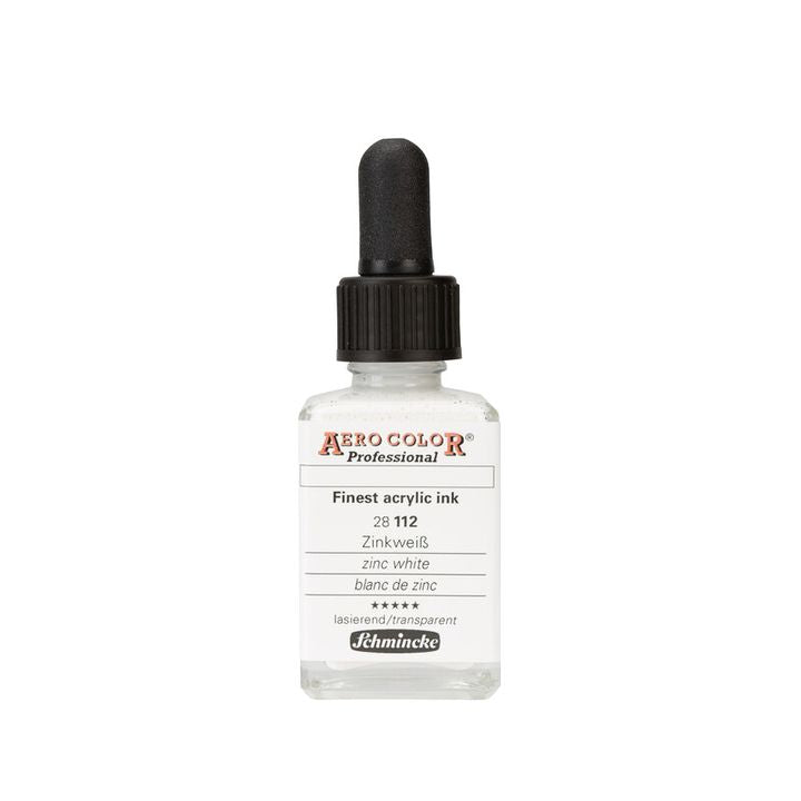 Akrilna tinta Schmincke AERO COLOR Professional Standard 28 ml – 112 cink bijela