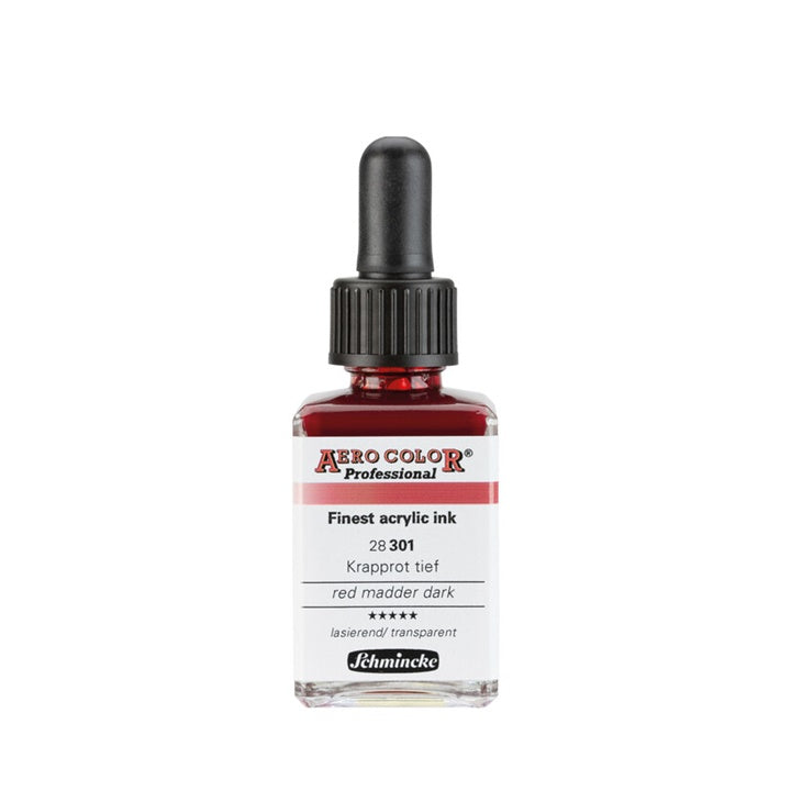 Akrilna tinta Schmincke AERO COLOR Professional Standard 28 ml – 301 madder tamnocrvena