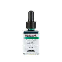 Akrilna tinta Schmincke AERO COLOR Professional Standard 28 ml – 500 ftalo zelena
