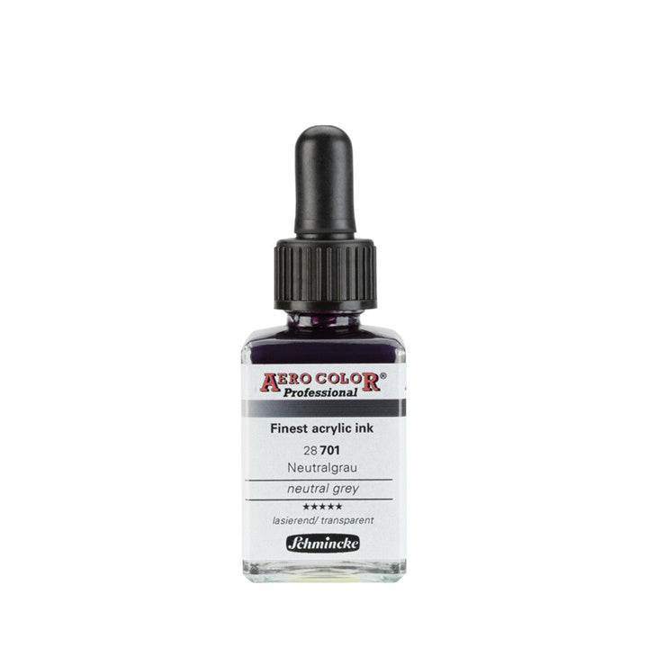 Akrilna tinta Schmincke AERO COLOR Professional Standard 28 ml – 701 neutralno siva
