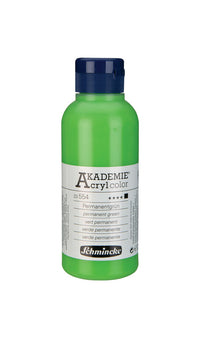 Akrilne boje Schmincke AKADEMIE 250 ml – 554 permanentna zelena