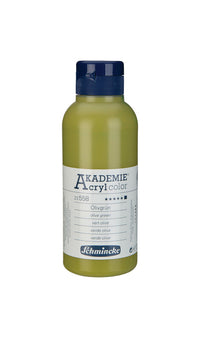 Akrilne boje Schmincke AKADEMIE 250 ml – 558 maslinasto zelena