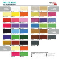 Akrylová dekoračná farba perleťová ROSA TALENT 20 ml | rôzne odtiene — obrázok 1