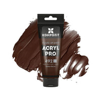 Akrilna boja ACRYL PRO ART Kompozit 75 ml – 492 spaljena umbra