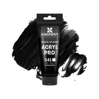 Akrilna boja ACRYL PRO ART Kompozit 75 ml – 541 karbonska crna