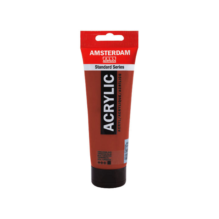 Akrilna boja Amsterdam Standard Series 120 ml – 411 - spaljena sienna