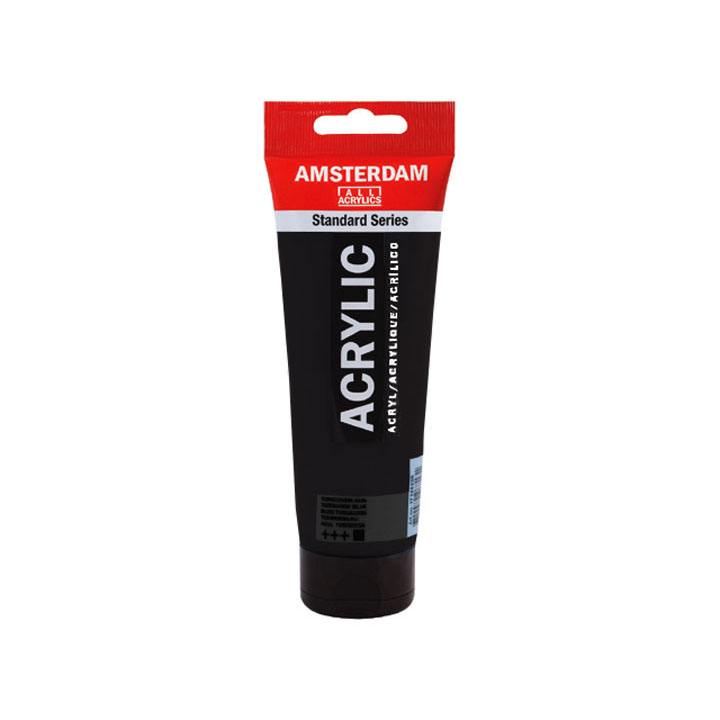 Akrilna boja Amsterdam Standard Series 120 ml – 735 - oksid crna