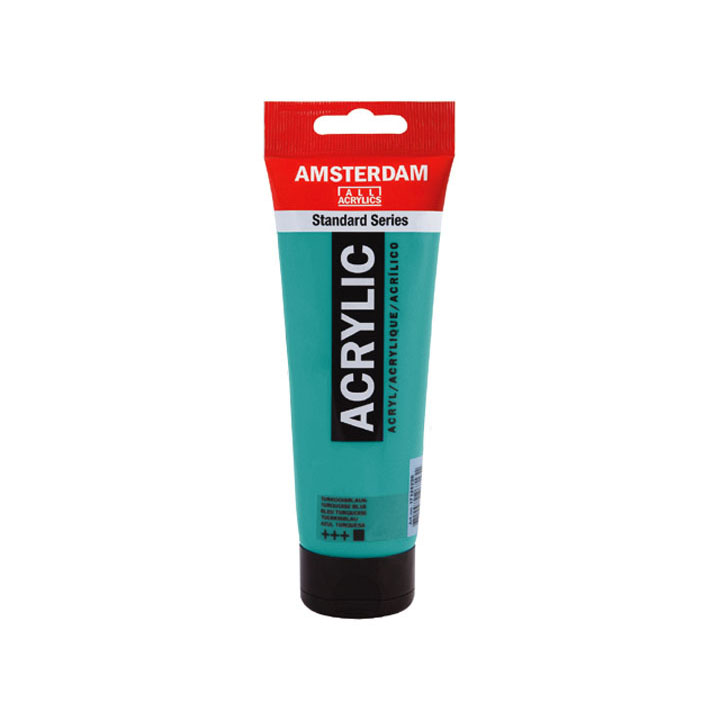 Akrilna boja Amsterdam Standard Series 250 ml – 661 - tirkizno zelena