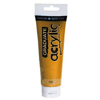 Akrilna boja Daler-Rowney GRADUATE 120 ml – 721 metalik smeđa