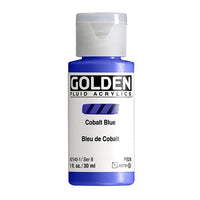 Akrilna boja GOLDEN Fluid 118 ml – 2140 kobalt plava