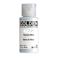 Akrilna boja GOLDEN Fluid 118 ml – 2380 titan bijela