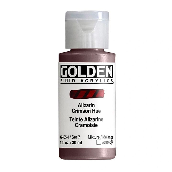 Akrilna boja GOLDEN Fluid 118 ml – 2435 alizarin crimson nijansa