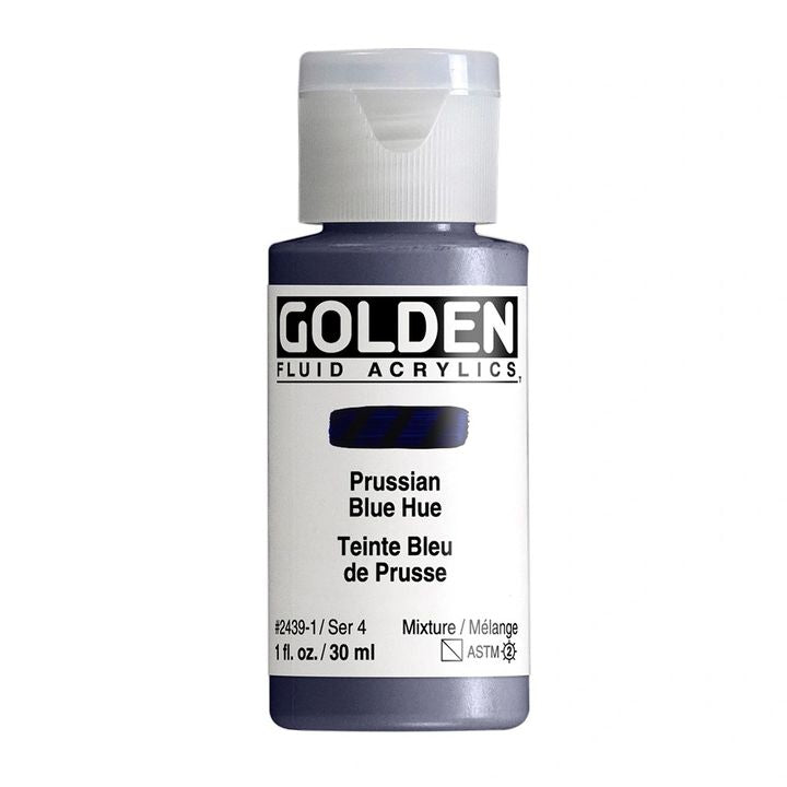 Akrilna boja GOLDEN Fluid 118 ml – 2439 pruska plava nijansa