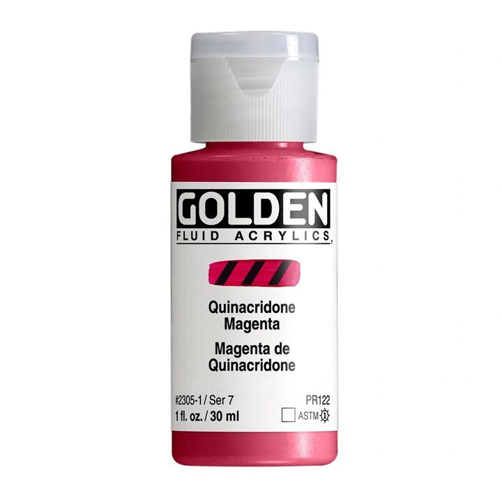 GOLDEN Fluid Acrylfarbe 30 ml | verschiedene Farben | ARTMIE