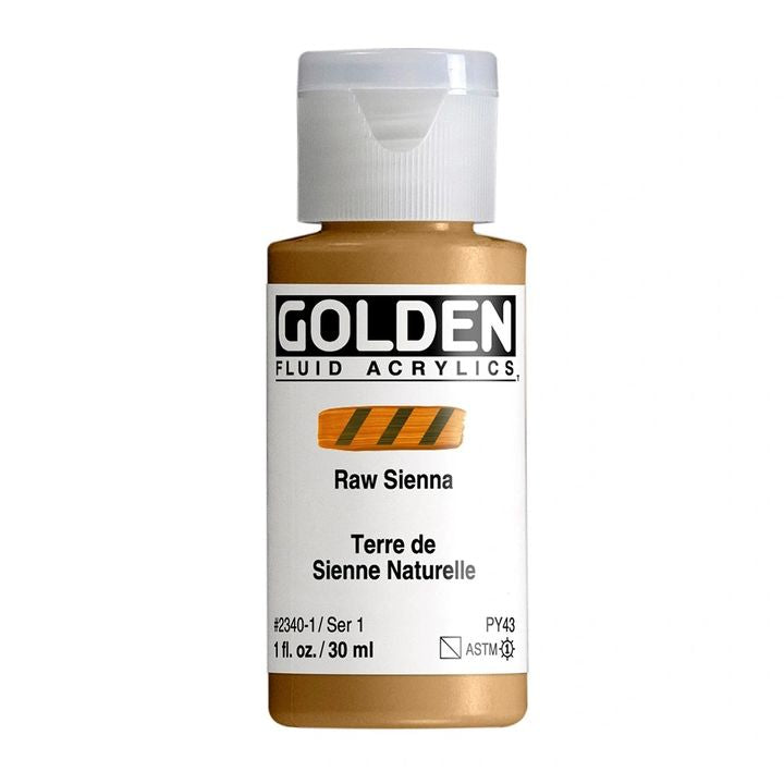 GOLDEN Fluid Acrylfarbe 30 ml | verschiedene Farben | ARTMIE