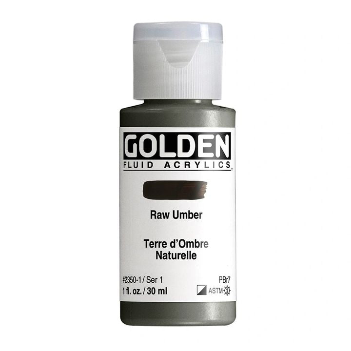 GOLDEN Fluid Acrylfarbe 30 ml | verschiedene Farben | ARTMIE