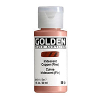 Akrylová farba GOLDEN Fluid Iridescent 118 ml | rôzne farby — obrázok 3