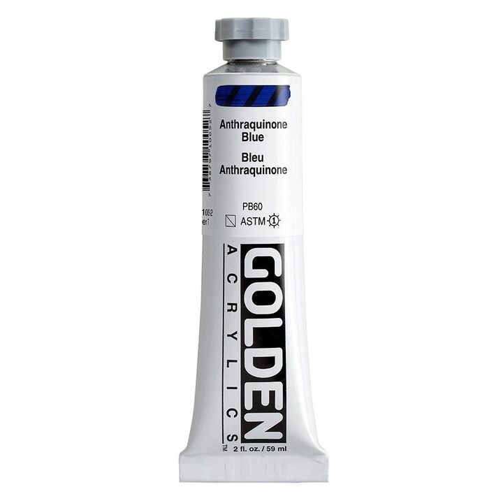 Akrilna boja GOLDEN Heavy Body 148 ml – 1005 antracit plava