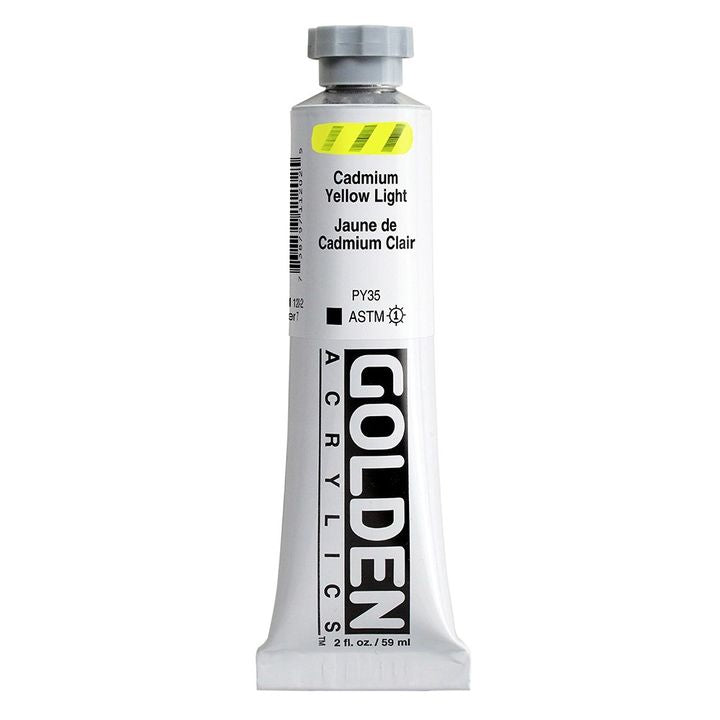 Akrilna boja GOLDEN Heavy Body 148 ml – 1120 kadmij svijetložuta