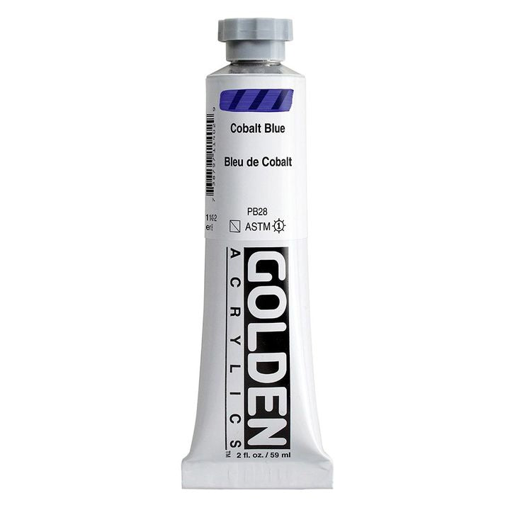 Akrilna boja GOLDEN Heavy Body 148 ml – 1140 kobalt plava