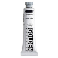 Akrilna boja GOLDEN Heavy Body 148 ml – 1240 payne siva