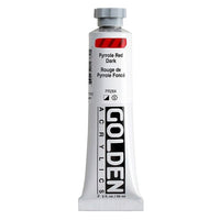 Akrilna boja GOLDEN Heavy Body 148 ml – 1278 pyrrole tmavočervená