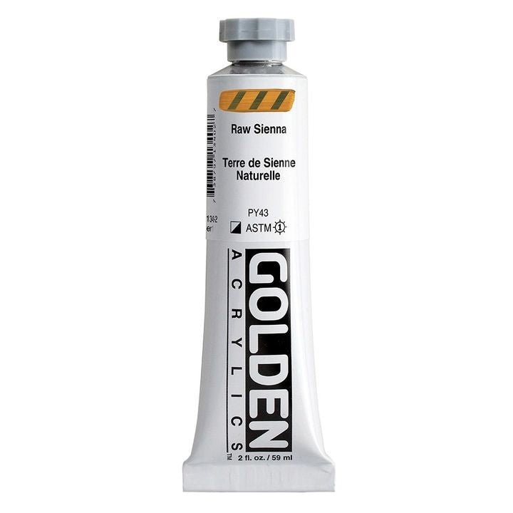 Akrilna boja GOLDEN Heavy Body 148 ml – 1340 siena sirova
