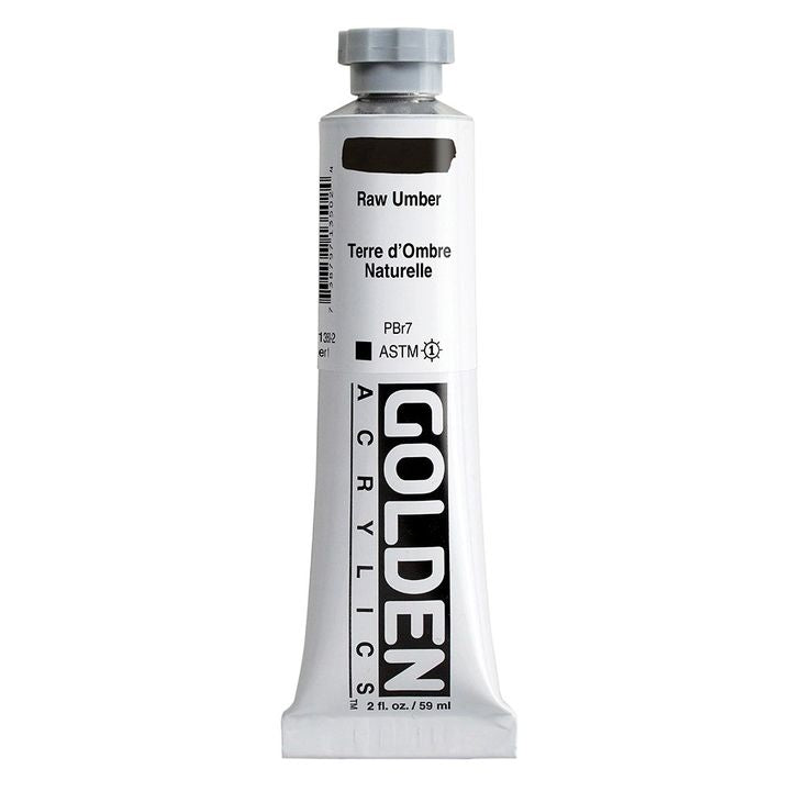 Akrilna boja GOLDEN Heavy Body 148 ml – 1350 umbra sirova