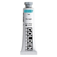 Akrilna boja GOLDEN Heavy Body 148 ml – 1369 plavozelena