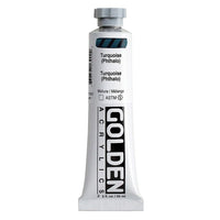 Akrilna boja GOLDEN Heavy Body 148 ml – 1390 tirkizna