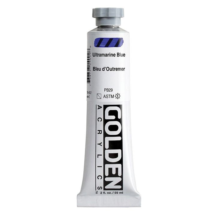 Akrilna boja GOLDEN Heavy Body 148 ml – 1400 ultramarin plava