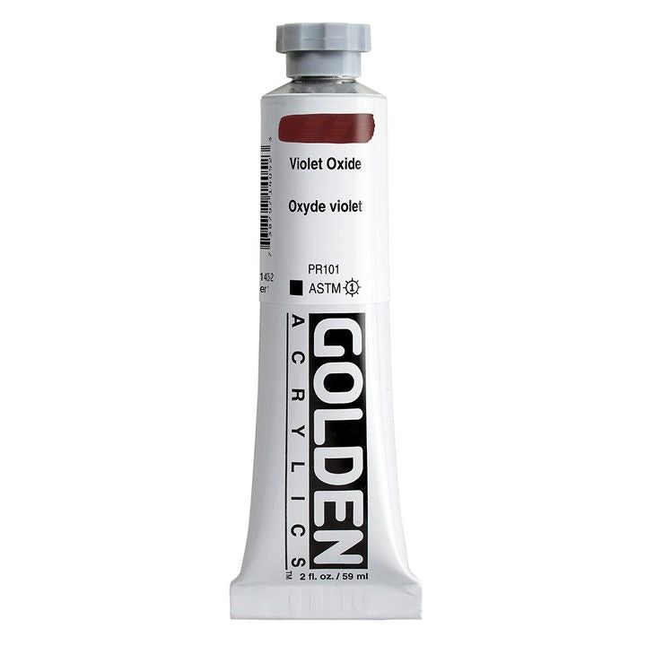 Akrilna boja GOLDEN Heavy Body 148 ml – 1405 oksidna ljubičasta