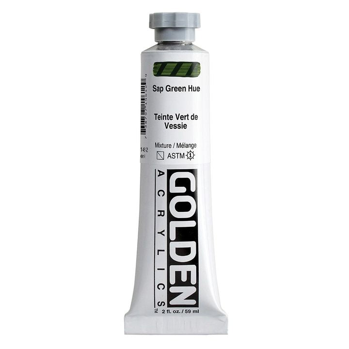 Akrilna boja GOLDEN Heavy Body 148 ml – 1461 sočno-zelena nijansa