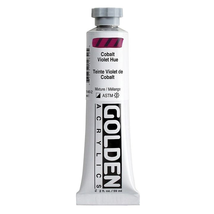 Akrilna boja GOLDEN Heavy Body 148 ml – 1465 kobalt ljubičasta nijansa