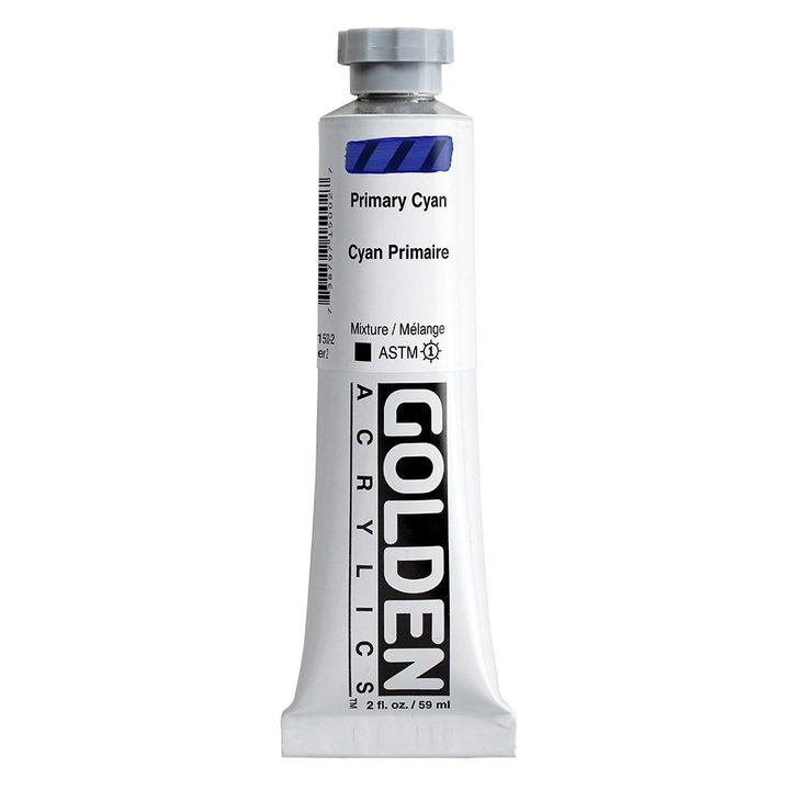 Akrilna boja GOLDEN Heavy Body 148 ml – 1500 cijan