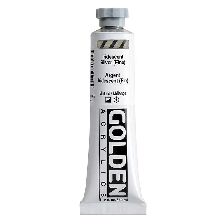 Akrylová farba GOLDEN Heavy Body Iridescent 148 ml | rôzne farby — obrázok 8