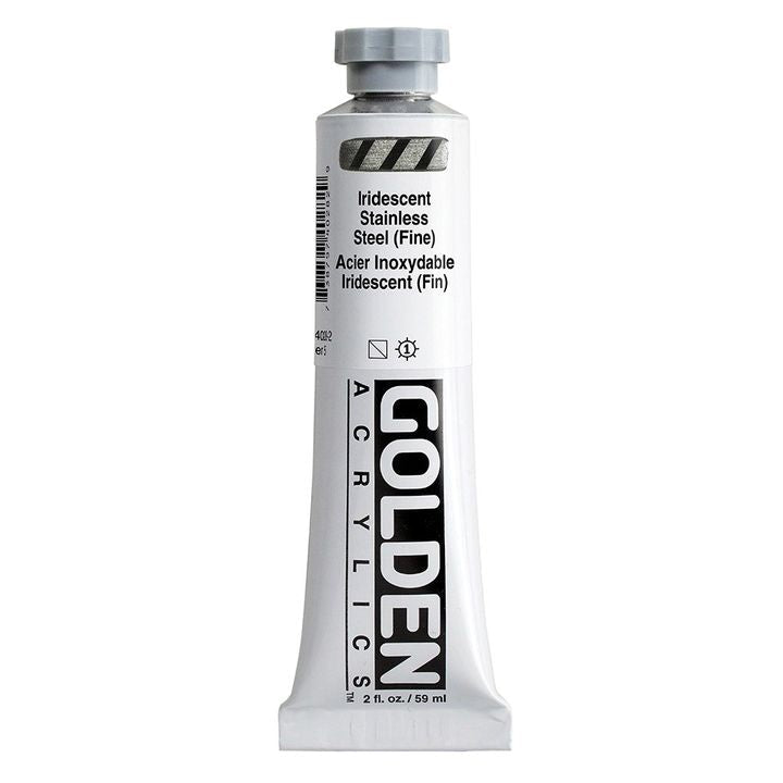Akrylová farba GOLDEN Heavy Body Iridescent 148 ml | rôzne farby — obrázok 9