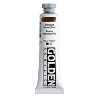 Akrylová farba GOLDEN Heavy Body Iridescent 148 ml | rôzne farby — obrázok 1