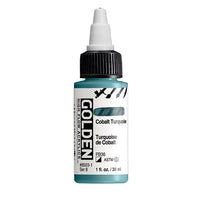 Akrilna boja GOLDEN High Flow 30 ml – 8503 Kobalt Tirkizna