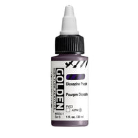 Akrilna boja GOLDEN High Flow 30 ml – 8504 Dioksazin Ljubičasta