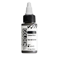 Akrilna boja GOLDEN High Flow 30 ml – 8524 Ugljena Crna