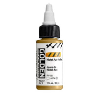 Akrilna boja GOLDEN High Flow 30 ml – 8534 Nikal Azo Žuta
